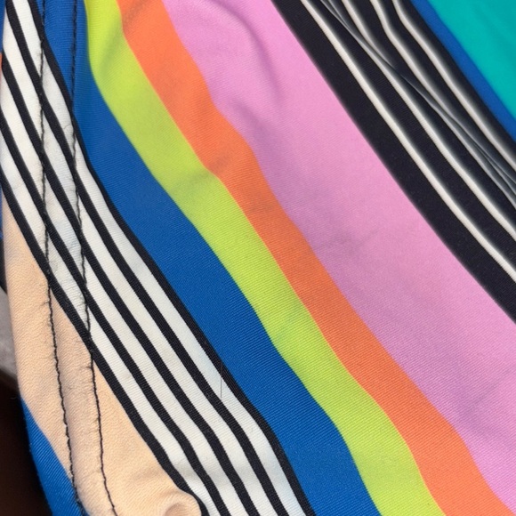 Hobie Colorful Striped Halter Top and Shorts Set - Picture 8 of 8